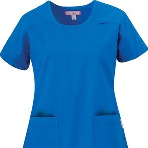 Koi Medical Uniform Scrub Top 155-20 Royal 3XL